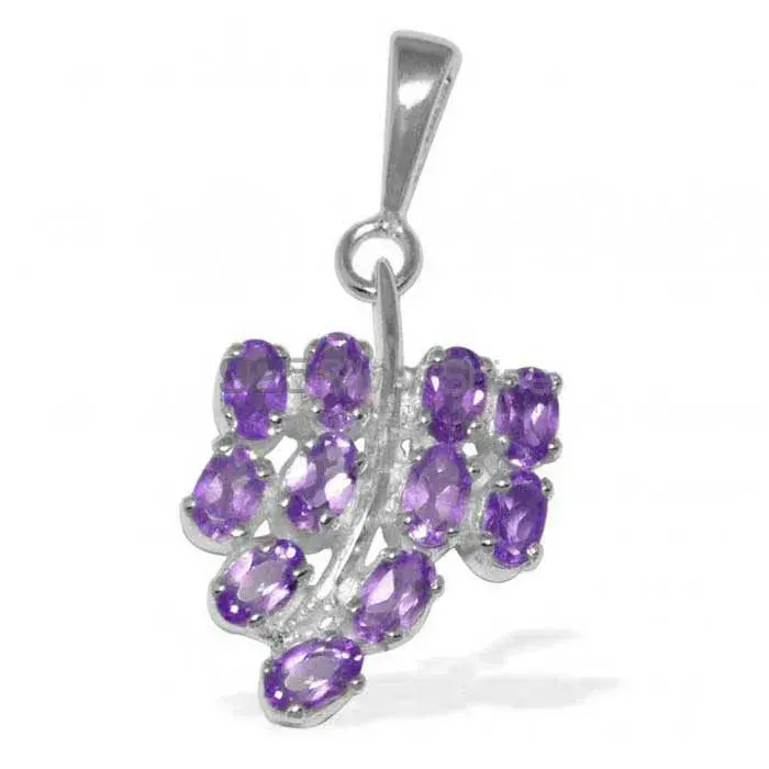 Amethyst Gemstone Top Quality Pendants In Solid Sterling Silver Jewelry 925SP1642