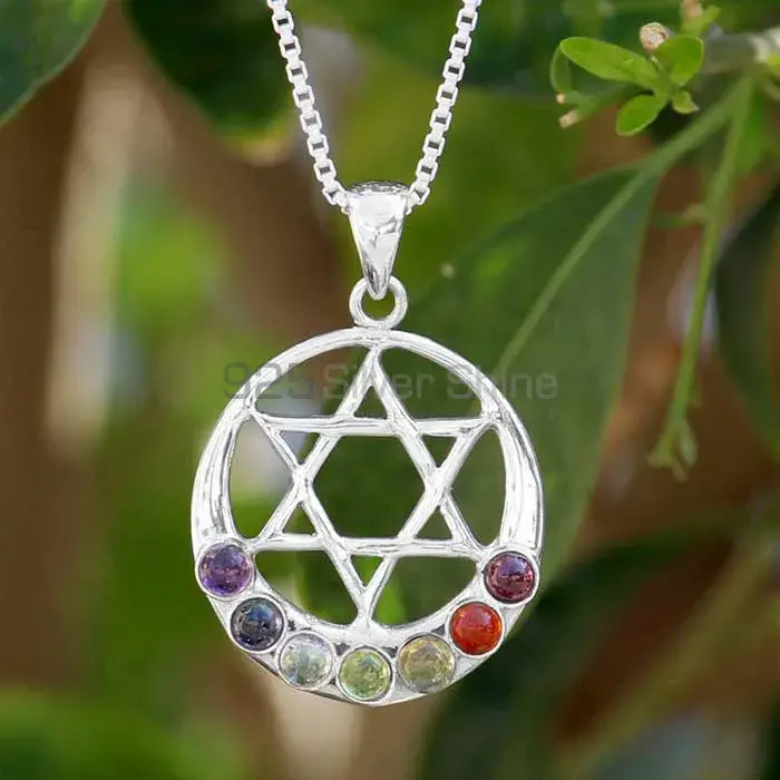 Anahata Chakra Pendant With Sterling Silver SSCP108