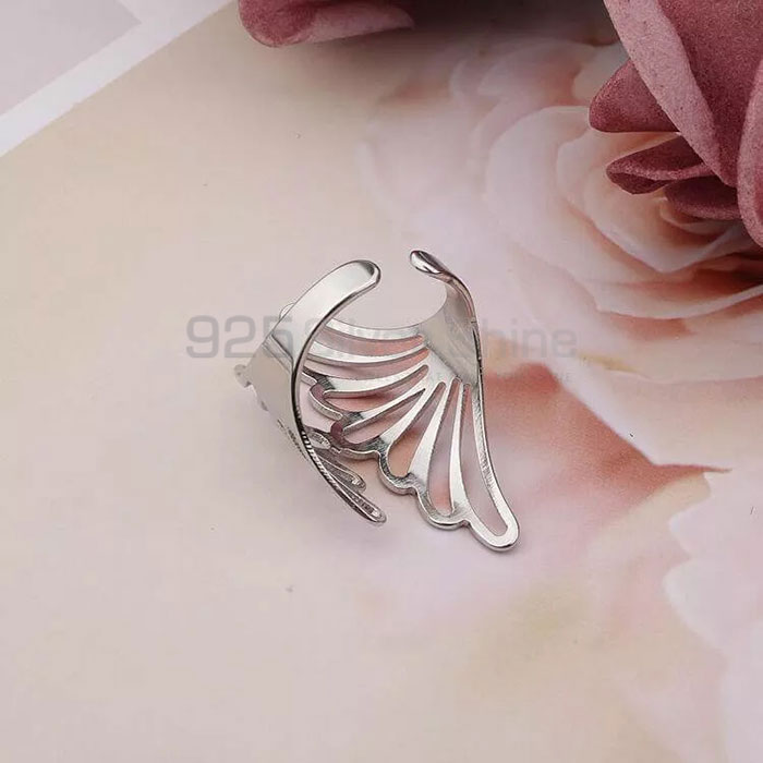 Angel Wings Minimalist Engagement Rings In 925 Sterling Silver Jewelry AWMR01_1