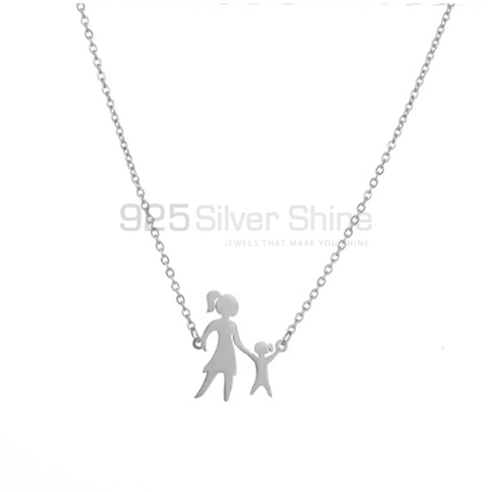 Awesome Family's Love On Necklace In Sterling Silver FAMN133