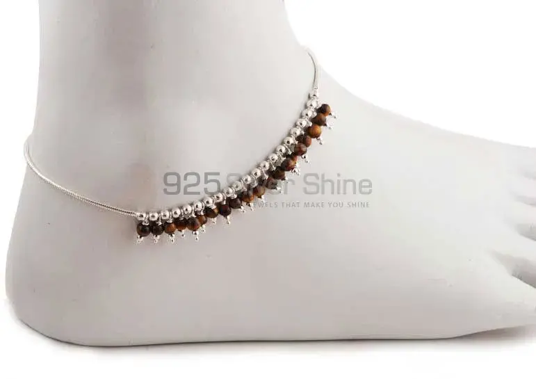 925 Sterling Silver Plain Anklet Jewelry 925ANK123