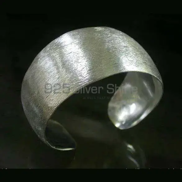 Plain 925 Sterling Silver Cuff Bangle Or Bracelets 925SSB363