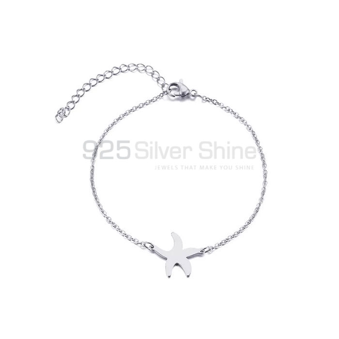 Star Minimalist Sterling Silver Bracelet STMR478