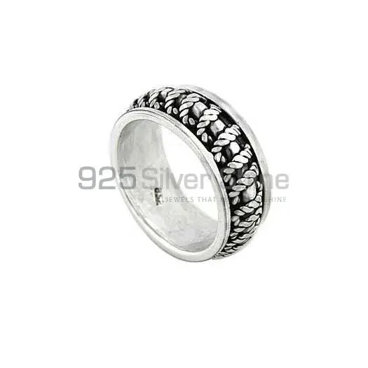 Awesome Plain Solid Sterling Silver Rings Jewelry 925SR2678_0