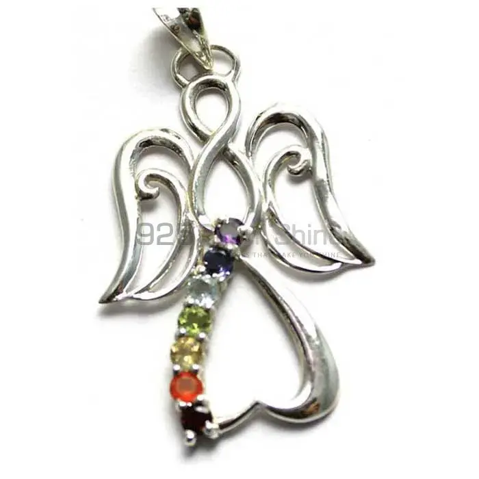 Balancing Chakra Pendant With Sterling Silver Jewelry SSCP147_1