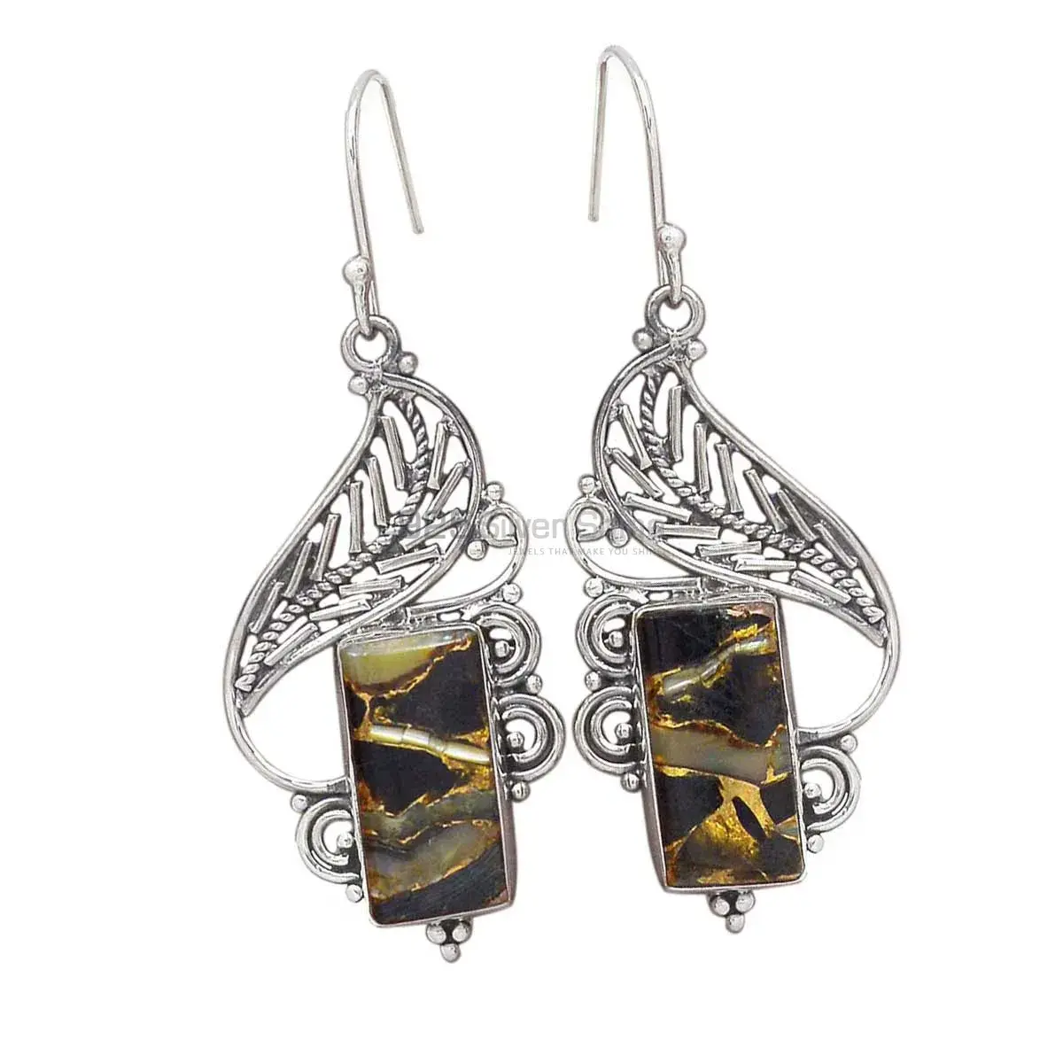 925 Sterling Silver Earrings In Gemstone Jewelry 925SE2943_0