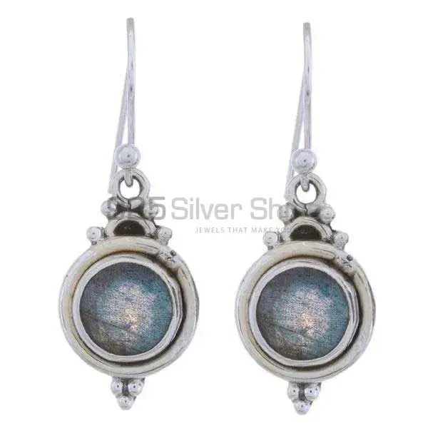925 Sterling Silver Earrings In Labradorite Gemstone Jewelry 925SE1227_0