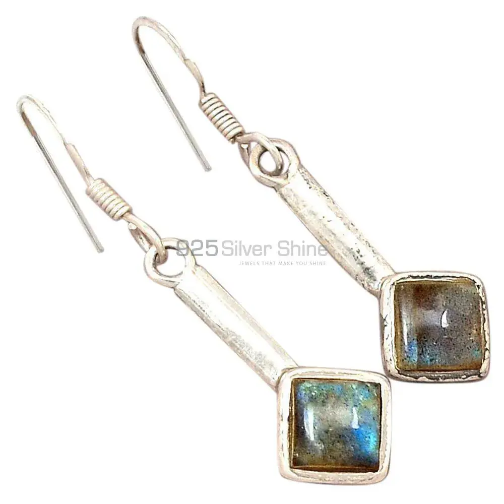 925 Sterling Silver Earrings In Labradorite Gemstone Jewelry 925SE2240_1