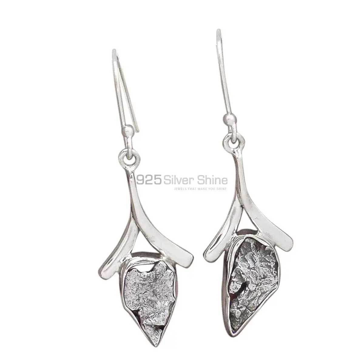 Beautiful 925 Sterling Silver Earrings Wholesaler In Pyrite Gemstone Jewelry 925SE2161
