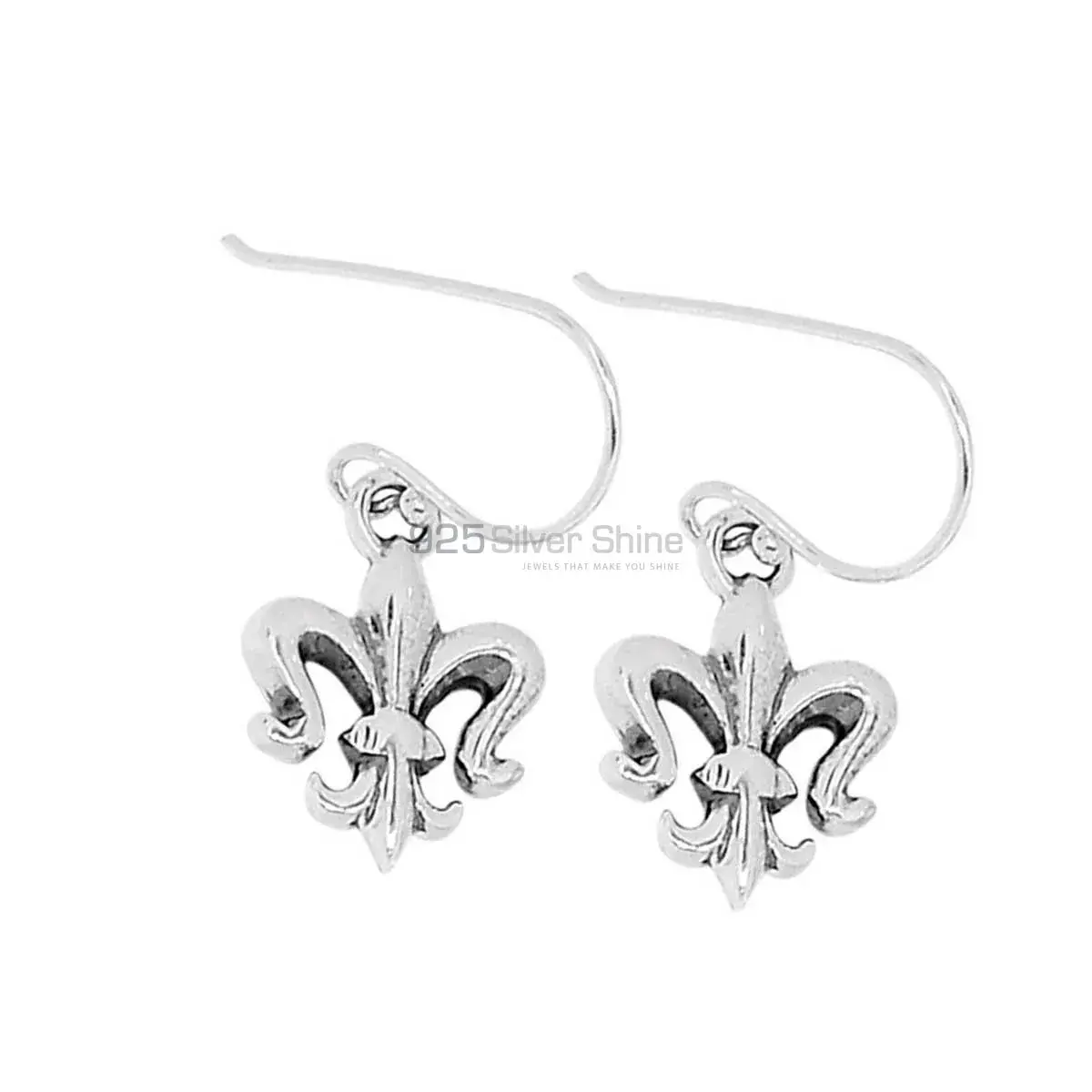 Beautiful 925 Sterling Silver Handmade Earrings Jewelry 925SE2869_2