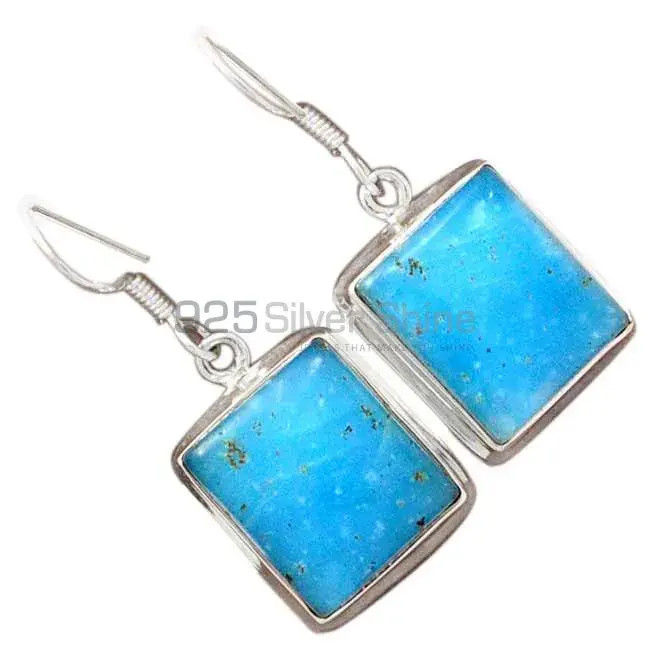 925 Sterling Silver Handmade Earrings In Chalcedony Gemstone Jewelry 925SE2551_3