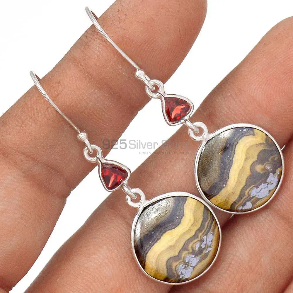 Beautiful 925 Sterling Silver Handmade Earrings Manufacturer In Multi Gemstone Jewelry 925SE2790_1