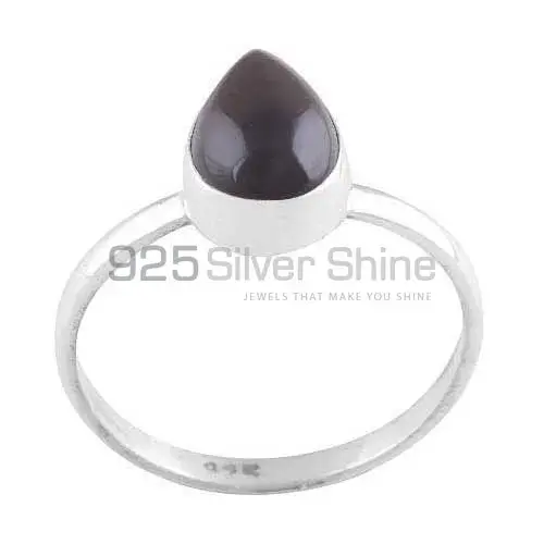 Beautiful 925 Sterling Silver Handmade Rings In Black Onyx Gemstone Jewelry 925SR3015