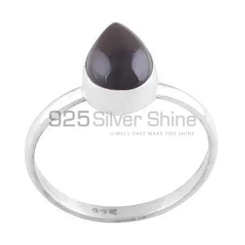 925 Sterling Silver Handmade Rings In Black Onyx Gemstone Jewelry 925SR3015_0