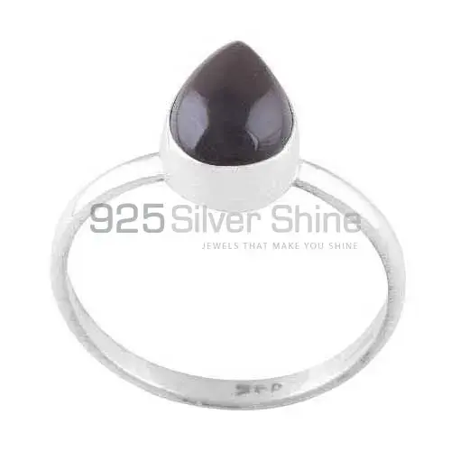Beautiful 925 Sterling Silver Handmade Rings In Black Onyx Gemstone Jewelry 925SR3015_0