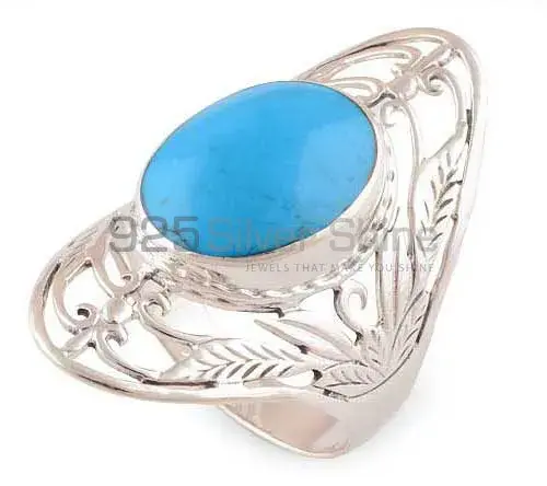 Beautiful 925 Sterling Silver Handmade Rings In Turquoise Gemstone Jewelry 925SR2778_0