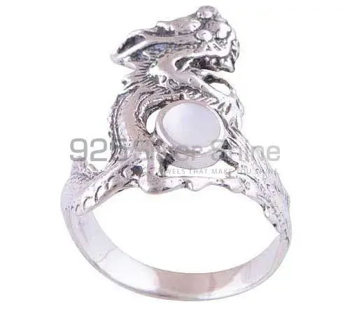 Beautiful 925 Sterling Silver Handmade Rings Manufacturer In Rainbow Moonstone Jewelry 925SR2842