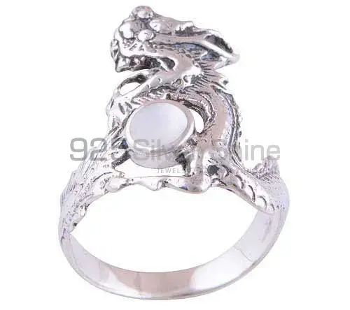 Beautiful 925 Sterling Silver Handmade Rings Manufacturer In Rainbow Moonstone Jewelry 925SR2842_0
