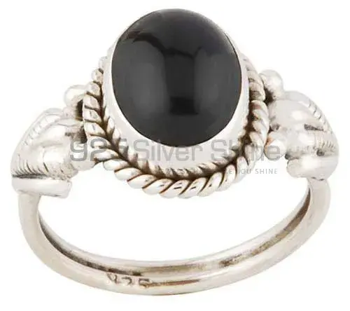 Beautiful 925 Sterling Silver Handmade Rings In Black Onyx Gemstone Jewelry 925SR2773_0