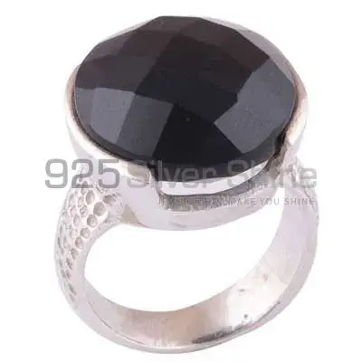 Beautiful 925 Sterling Silver Handmade Rings In Black Onyx Gemstone Jewelry 925SR3929