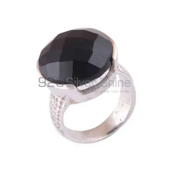 Beautiful 925 Sterling Silver Handmade Rings In Black Onyx Gemstone Jewelry 925SR3929_0