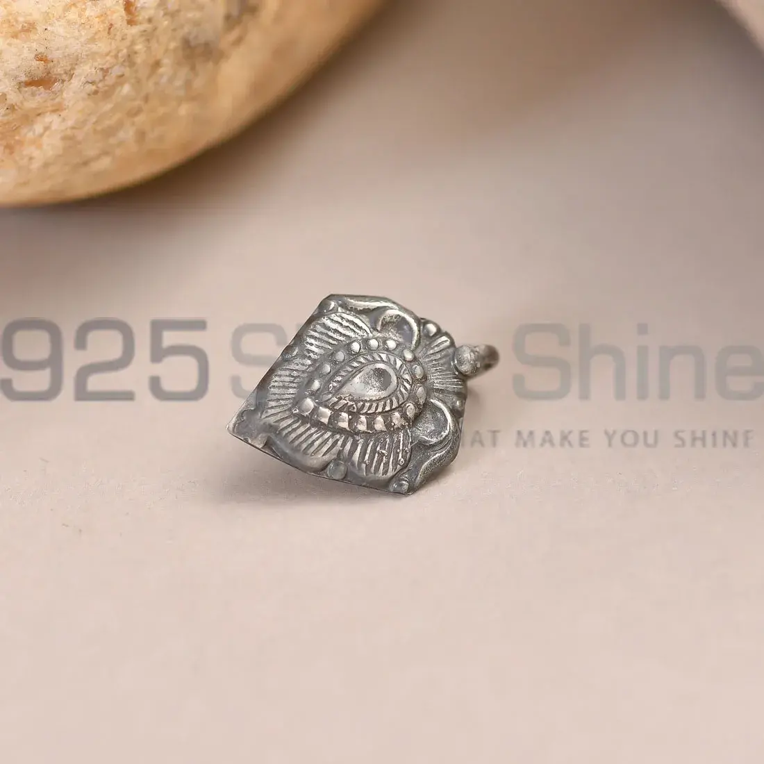 Beautiful 925 Sterling Silver Nose Pin 925NP02_0
