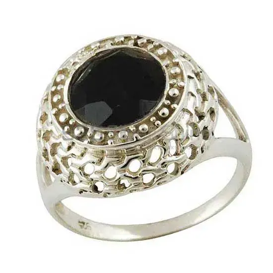Beautiful 925 Sterling Silver Rings In Black Onyx Gemstone Jewelry 925SR3563_0