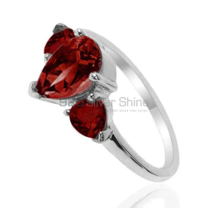 Beautiful 925 Sterling Silver Rings In Garnet Gemstone Jewelry 925SR2038_0