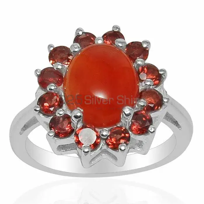925 Sterling Silver Rings In Multi Gemstone Jewelry 925SR1497_0