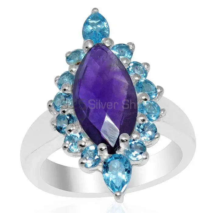 925 Sterling Silver Rings In Multi Gemstone Jewelry 925SR1655_0