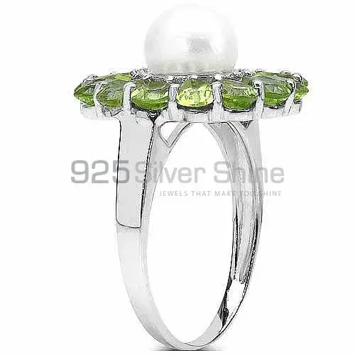 Beautiful 925 Sterling Silver Rings In Multi Gemstone Jewelry 925SR3074_0