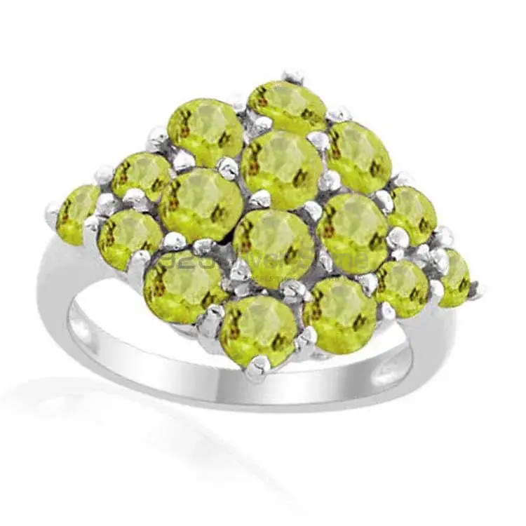 Beautiful 925 Sterling Silver Rings In Peridot Gemstone Jewelry 925SR1959_0