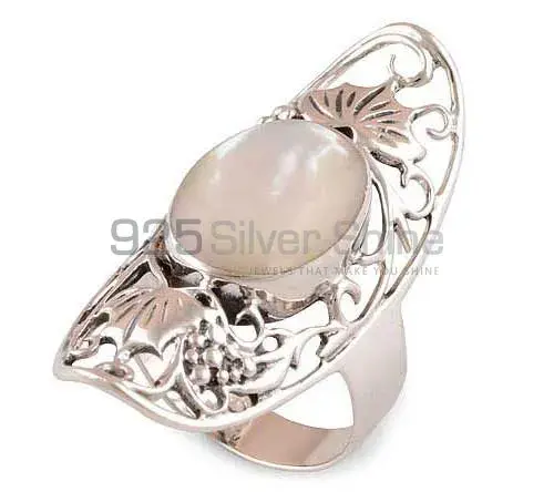 Beautiful 925 Sterling Silver Rings In Rainbow Moonstone Jewelry 925SR2916_0