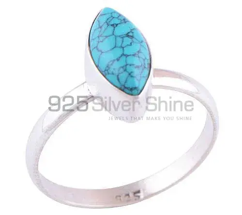 Beautiful 925 Sterling Silver Rings In Turquoise Gemstone Jewelry 925SR2837