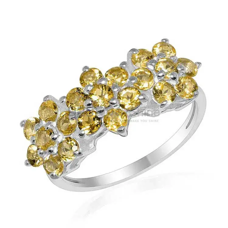 Beautiful 925 Sterling Silver Rings Wholesaler In Citrine Gemstone Jewelry 925SR1665_0