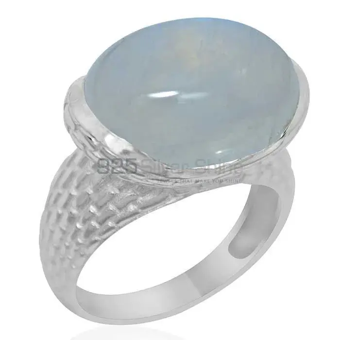 Beautiful 925 Sterling Silver Rings Wholesaler In Rainbow Moonstone Jewelry 925SR1890