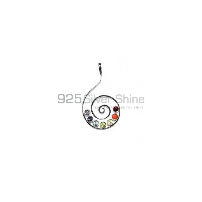 Chakra Pendant With Sterling Silver Jewelry SSCP164_2