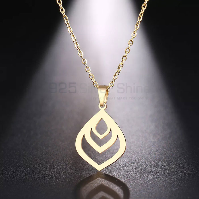 Filigree Minimalist Necklace In 925 Solid Silver FGMN173_0
