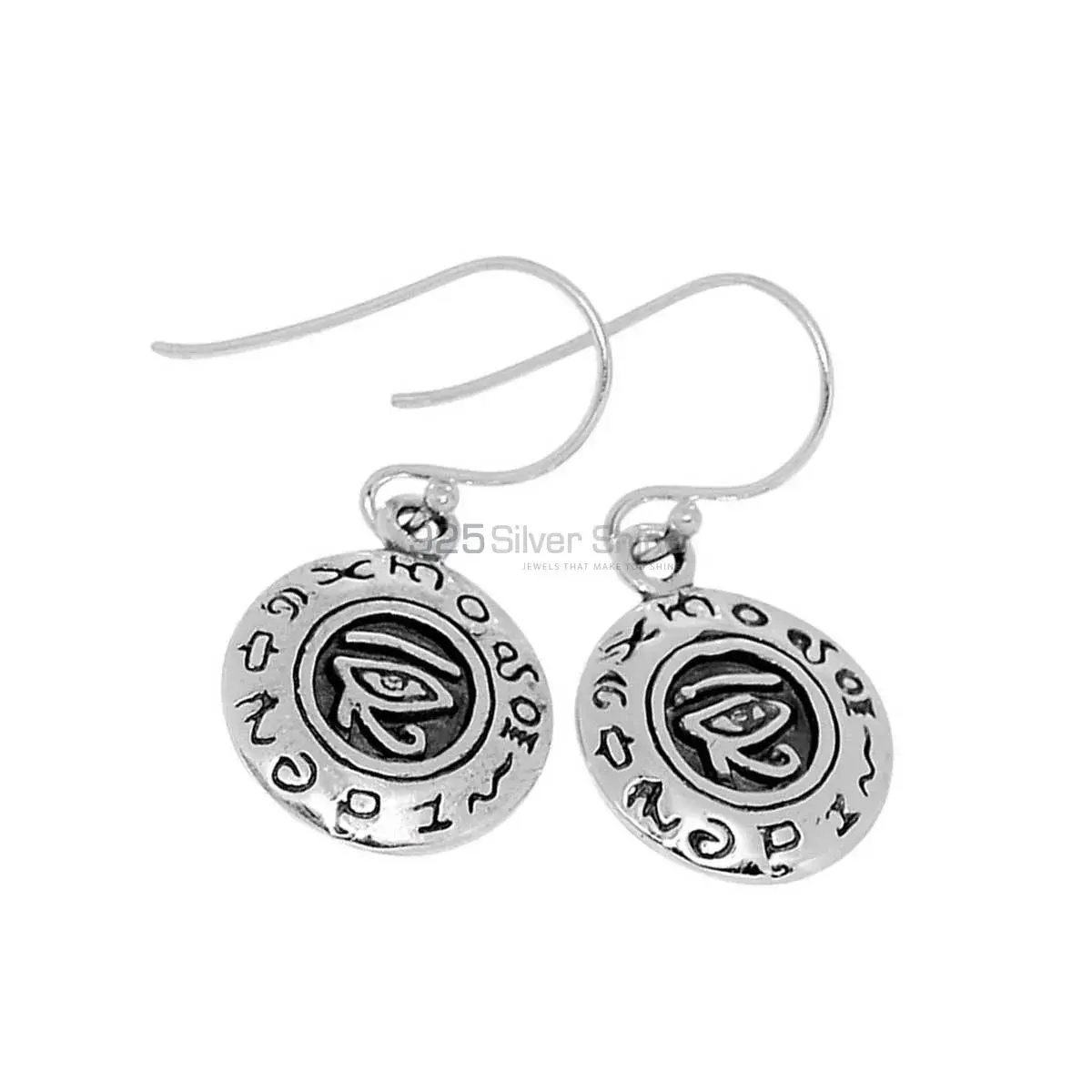 Oxidized 925 Sterling Silver earring 925SE2864_4
