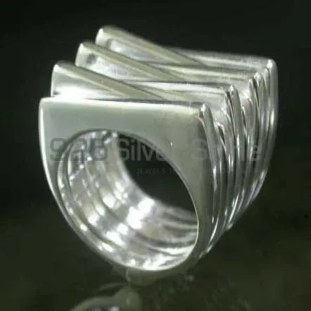 Beautiful Plain 925 Silver Rings Jewelry 925SR2471_0