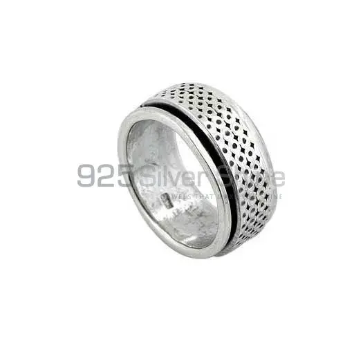 Plain 925 Silver Rings Jewelry 925SR2666_0