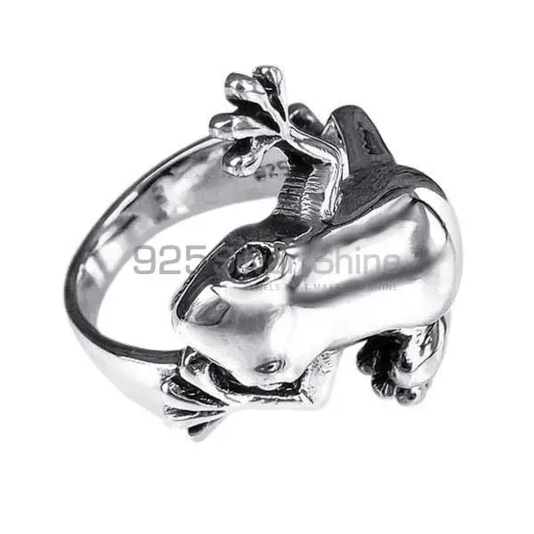 Beautiful Plain Solid Sterling Silver Rings Jewelry 925SR2699
