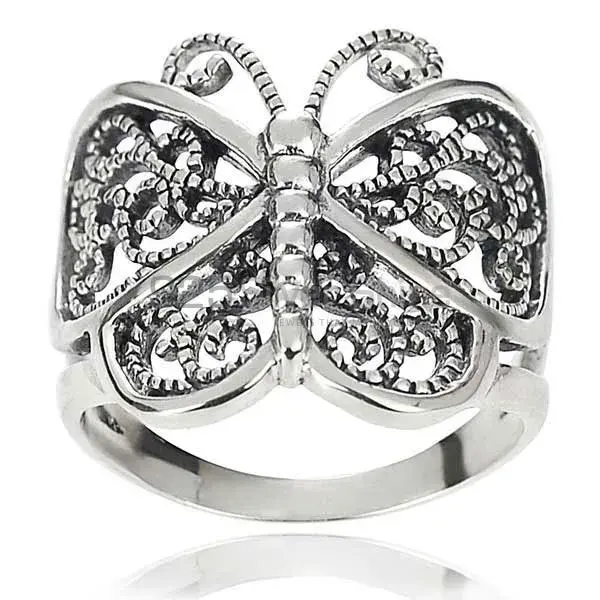 Plain Sterling Silver Rings Jewelry 925SR2732_0