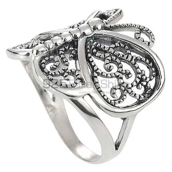 Beautiful Plain Sterling Silver Rings Jewelry 925SR2732_0
