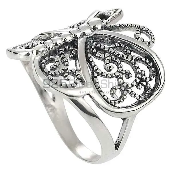 Plain Sterling Silver Rings Jewelry 925SR2732_1