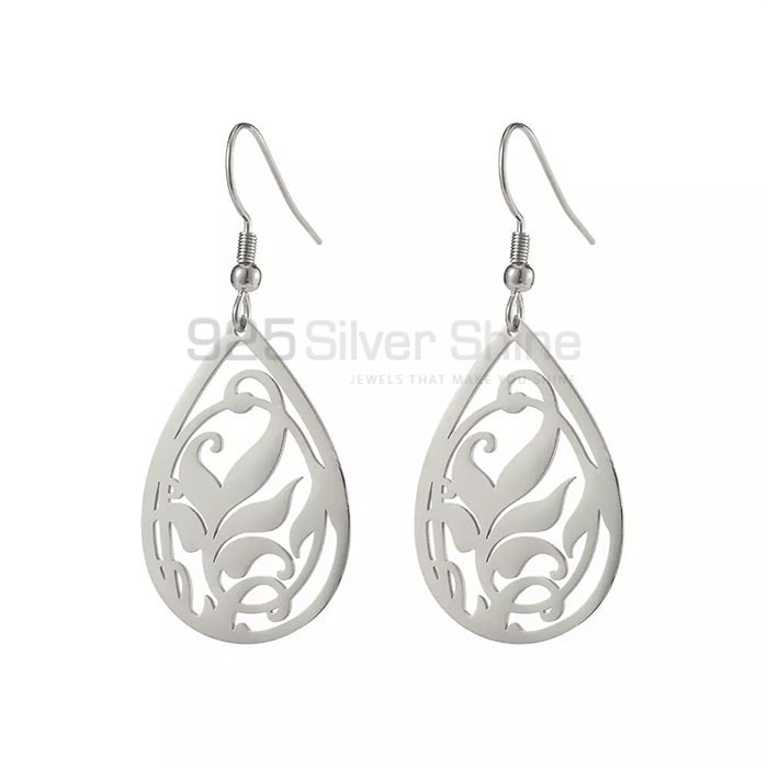 Beauty 925 Sterling Silver Filigree Dangle Handmade Earring FGME165