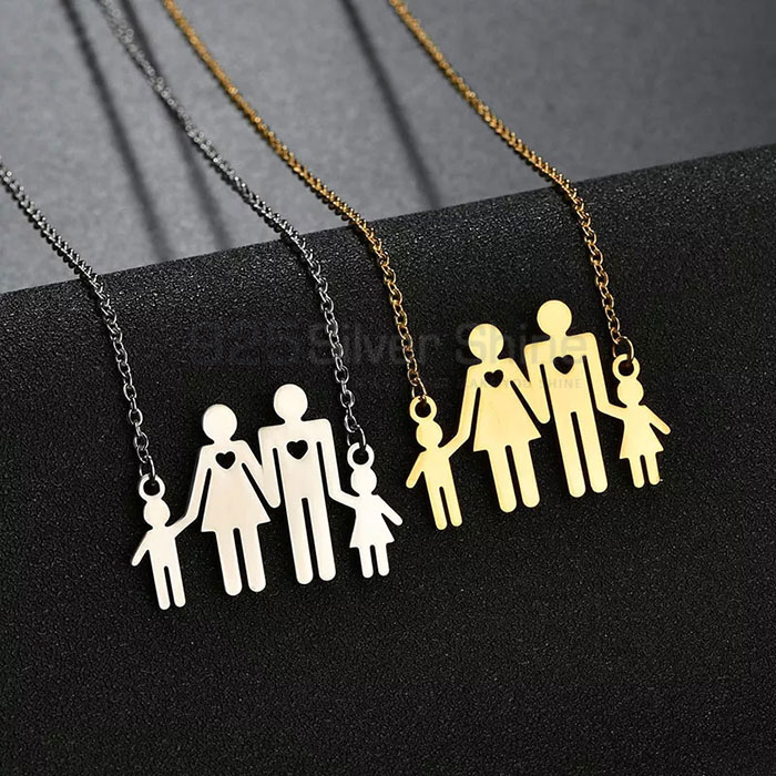 Beauty Of Family Necklaces In 925 Sterling Silver FAMN130_1