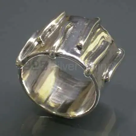 Plain 925 Sterling Silver Rings Jewelry 925SR2521