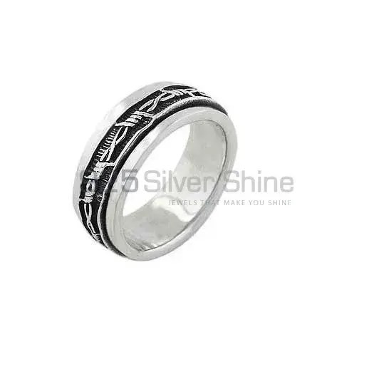 Plain Silver Rings Jewelry 925SR2650_0