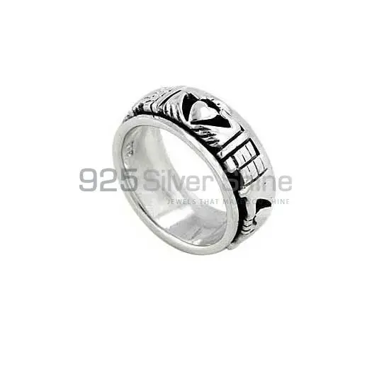 Best Collection Plain Sterling Silver Rings Jewelry 925SR2683